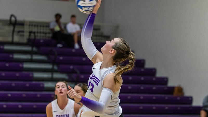 cap_athletics's tweet card. WOOSTER, Ohio – The Capital University volleyball team found themselves on the wrong side of a 3-2 scoreline on the road at Wooster tonight, dropping to 0-4 on the season.