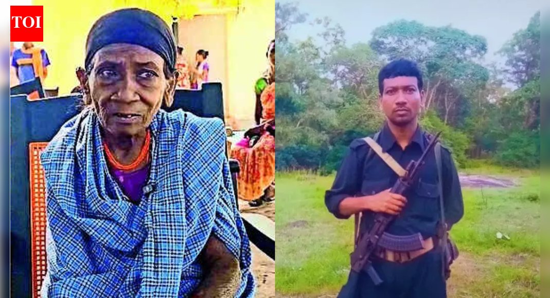 ManishAzad92923's tweet card. RAIPUR: In a mud house at the edge of Chhattisgarh's Puvarti village in Sukma district, an elderly tribal woman who recently called out to her son to .