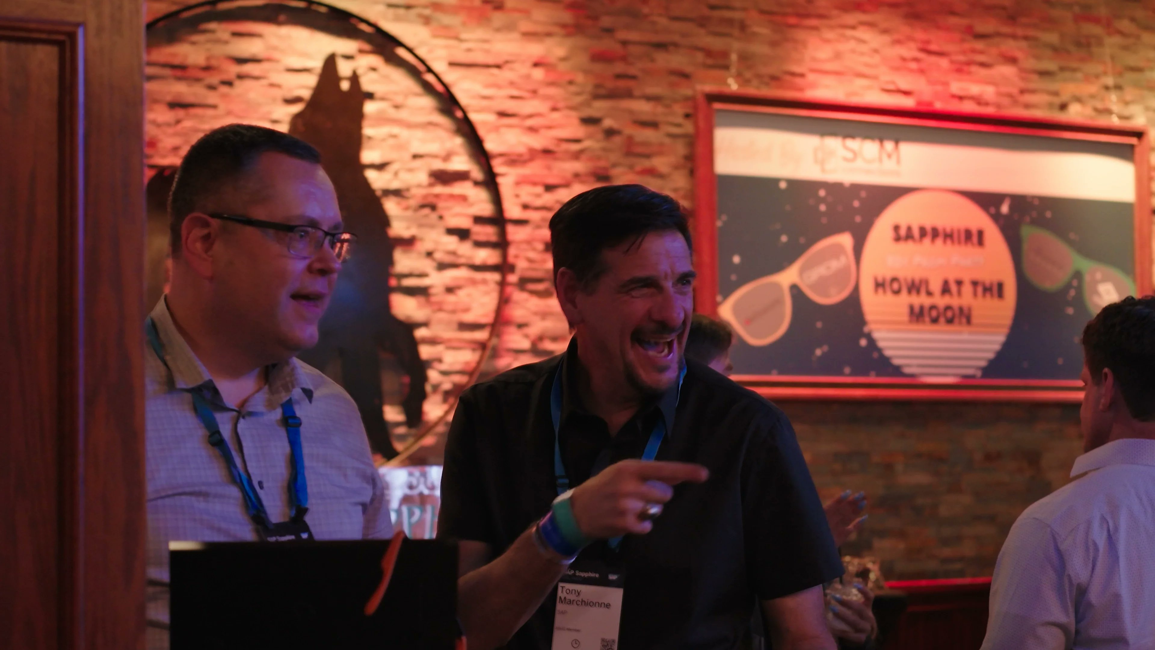 CourtneyByrdSAP's tweet card. Ascend Source — Sapphire 2022 — Howl at the Moon — V1