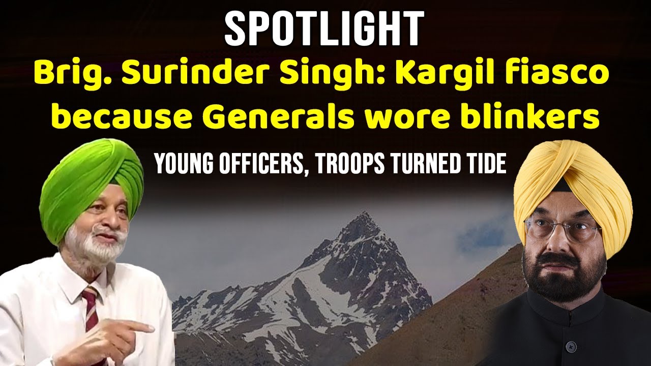 rov_bsingh's tweet card. Brig. Surinder Singh speaks out: Kargil fiasco because Generals wore...