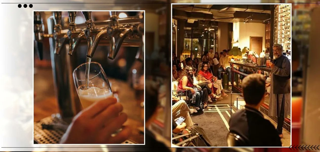 AwazTheVoiceHin's tweet card. पब और बार बने पढ़ाई के नए अड्डे: रटने का नहीं, 'रॉक्स पर लेक्चर' का दौर!