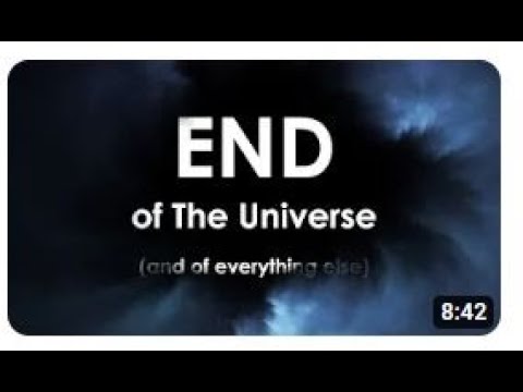 ahsanejaz1995's tweet card. 🌞 The End of the Universe and of Everything 🌞 #nasa #spaceexplora...
