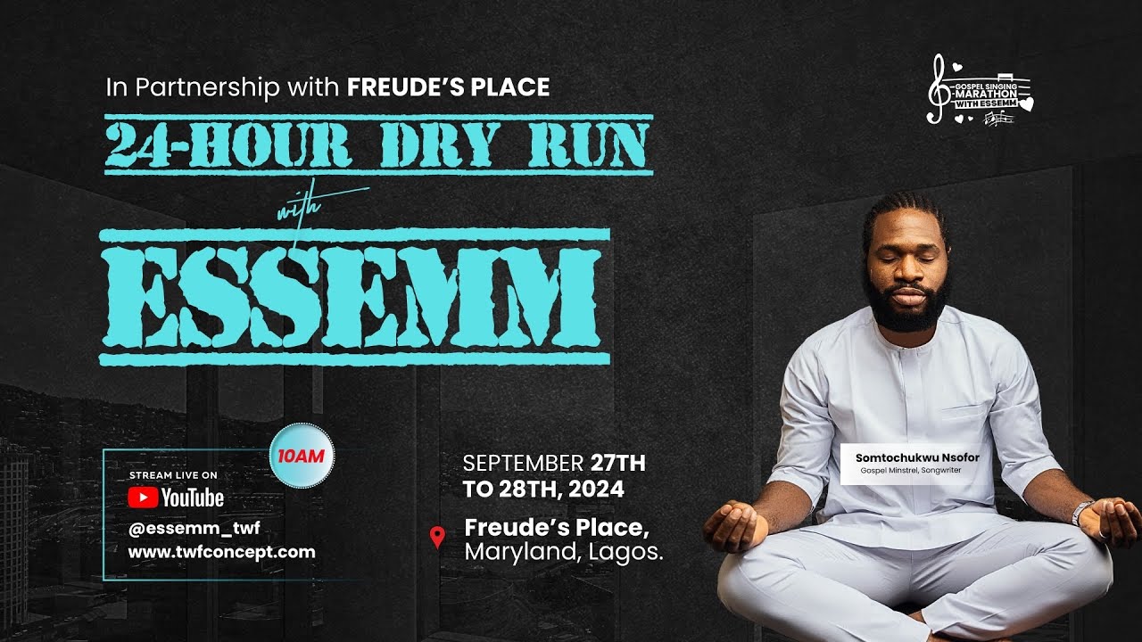 ify_by's tweet card. Singathon Dry Run - Essemm (The Gospel)