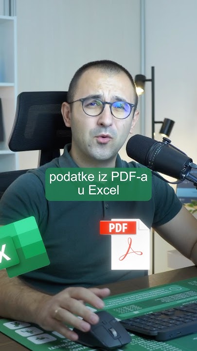 dragan0457's tweet card. Kako ubaciti podatke iz PDF-a u Excel? #excel #excelgrasic #pdftoexcel