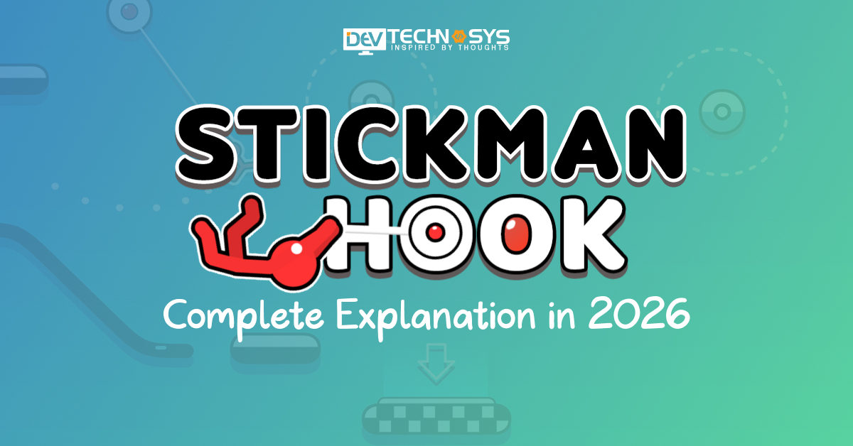 DevTechnosys's tweet card. Discover the journey of Stickman Hook, from its creative concept to becoming a global gaming sensation. Learn about its success story.