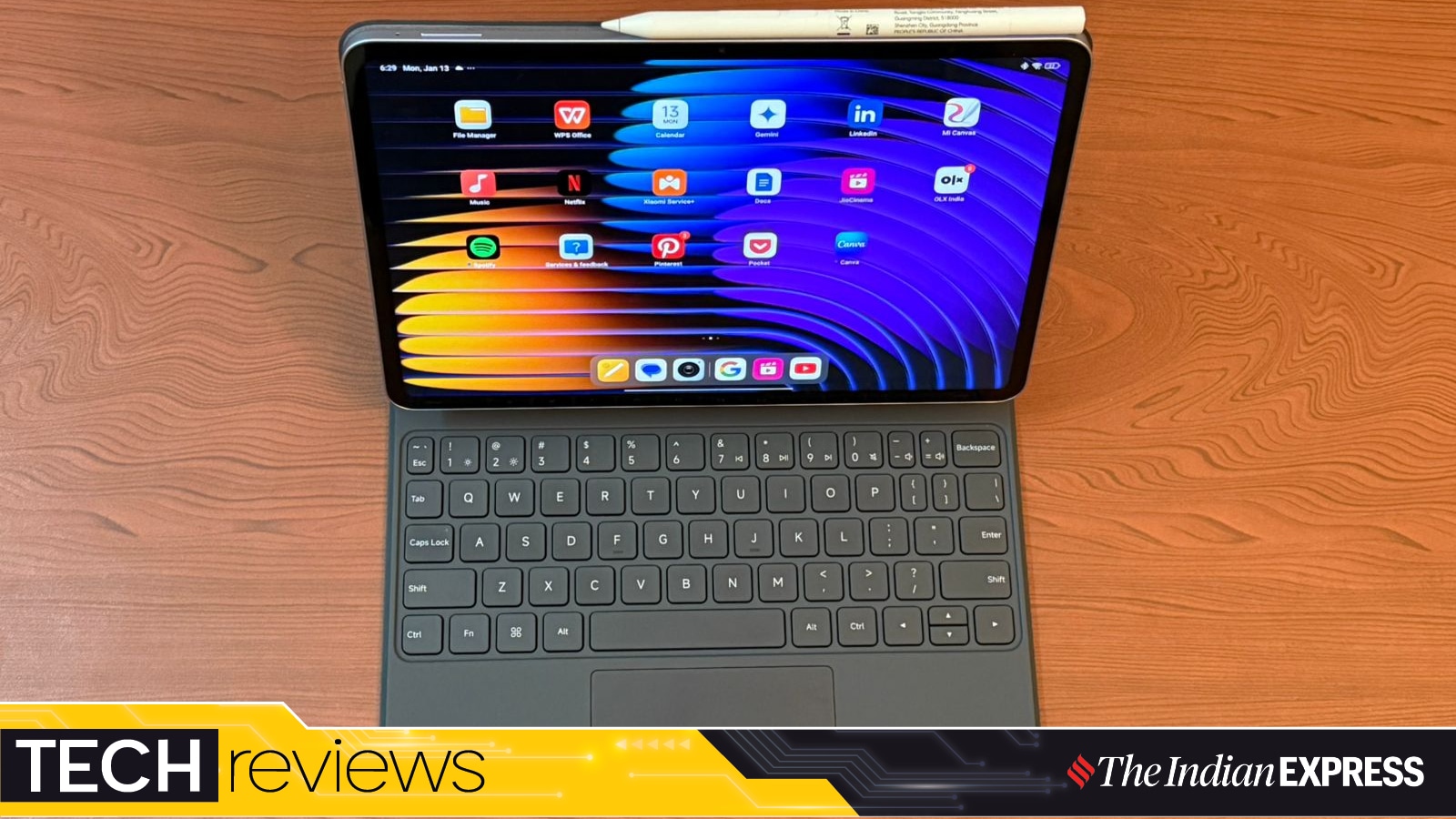 ExpressTechie's tweet card. The Xiaomi Pad 7 does tablet-like things, such as consuming content and playing games but there's more to this tablet.