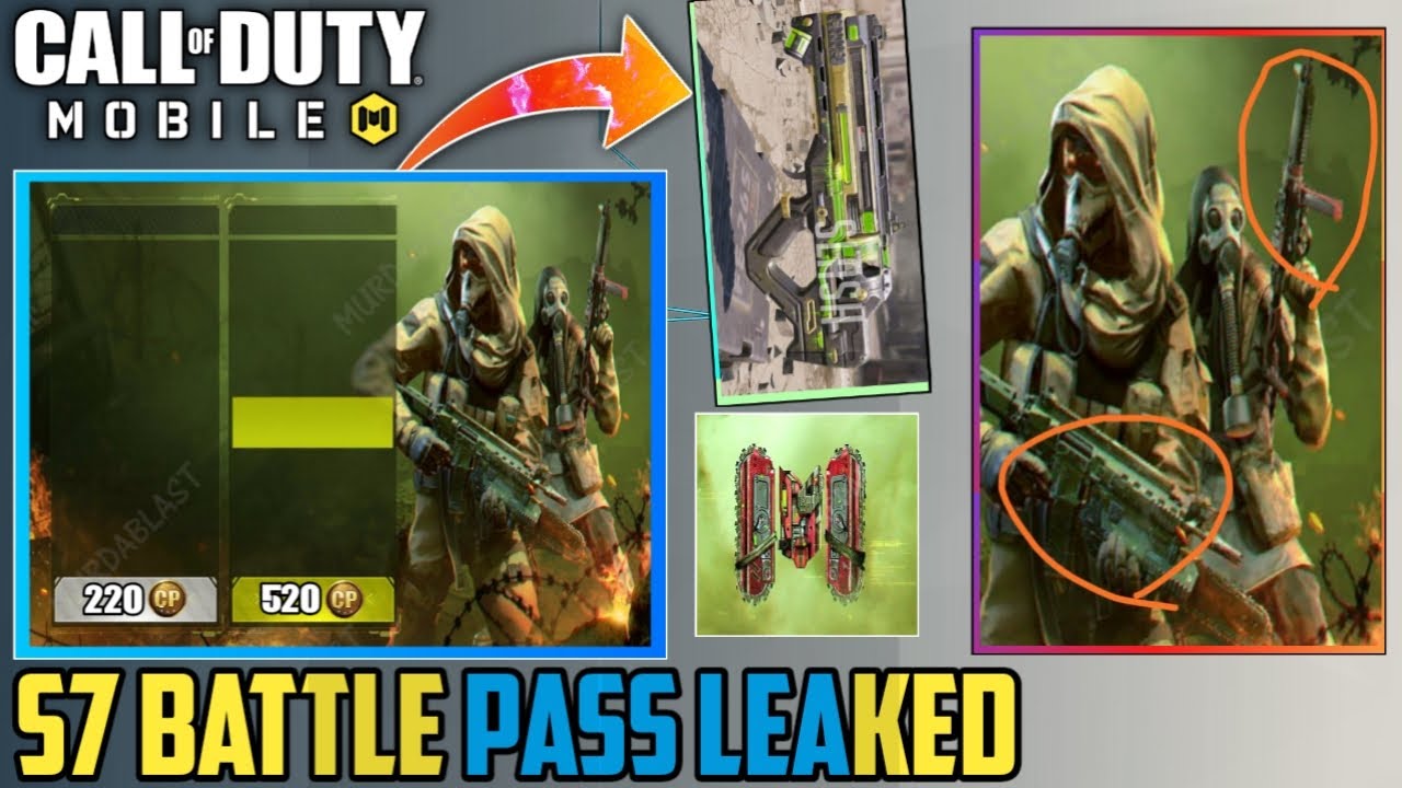 CodmGamify's tweet card. Season 7 Battle Pass Leaked Cod mobile || Call Of Duty mobile season...