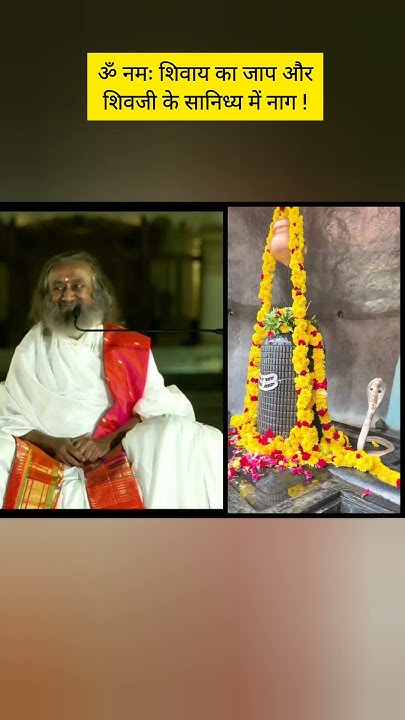 tech1brains's tweet card. ॐ नमः शिवाय का जाप और शिवजी के सानिध्य में नाग ! Wisdom talk by...