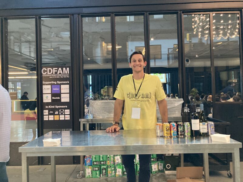 Design_for_AM's tweet card. Big ups to the CDFAM road crew. Nathan Brown Jessica Ezemba Martha B. Joseph Fisher Johannes Picker @eric goldberg Who all did an amazing job helping the event to run smoothly. YOU ALL ROCK!!!!!! 🤘...