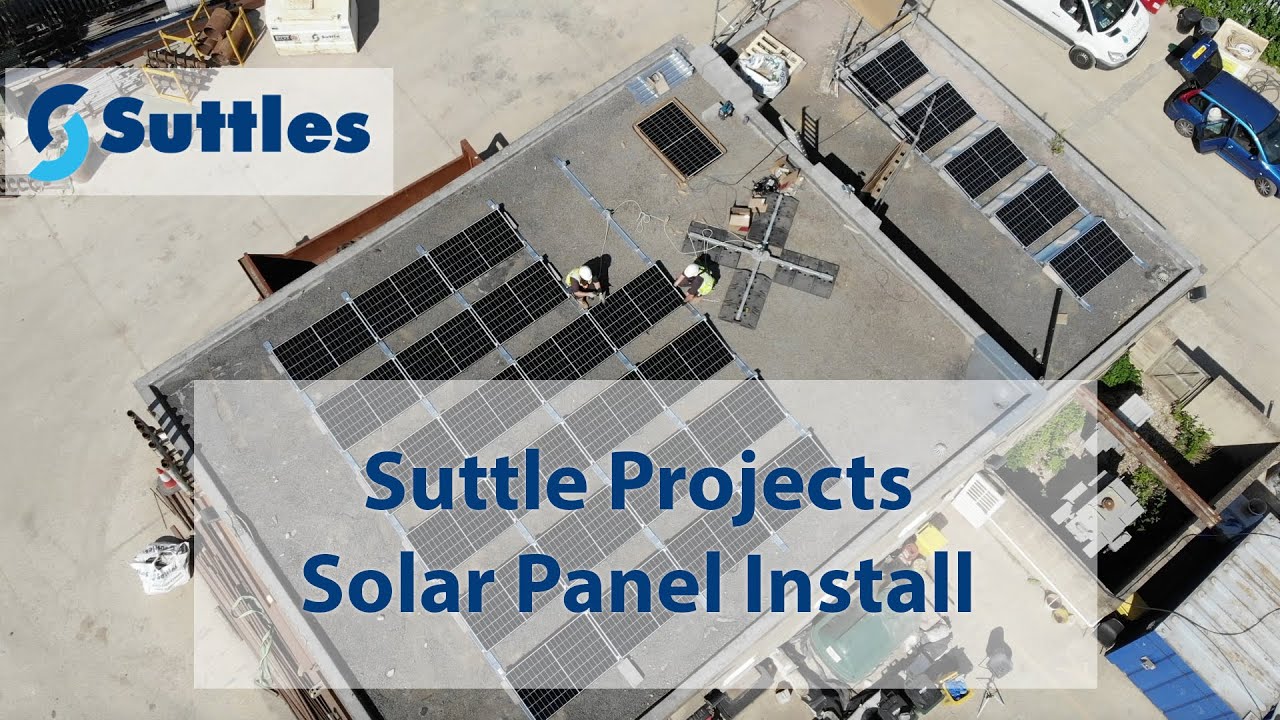 Suttle_Projects's tweet card. Suttles Solar Panel Install @ Hamworthy