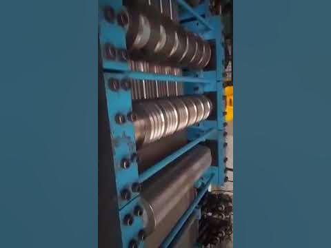 transformercore's tweet card. radiator fin forming machine