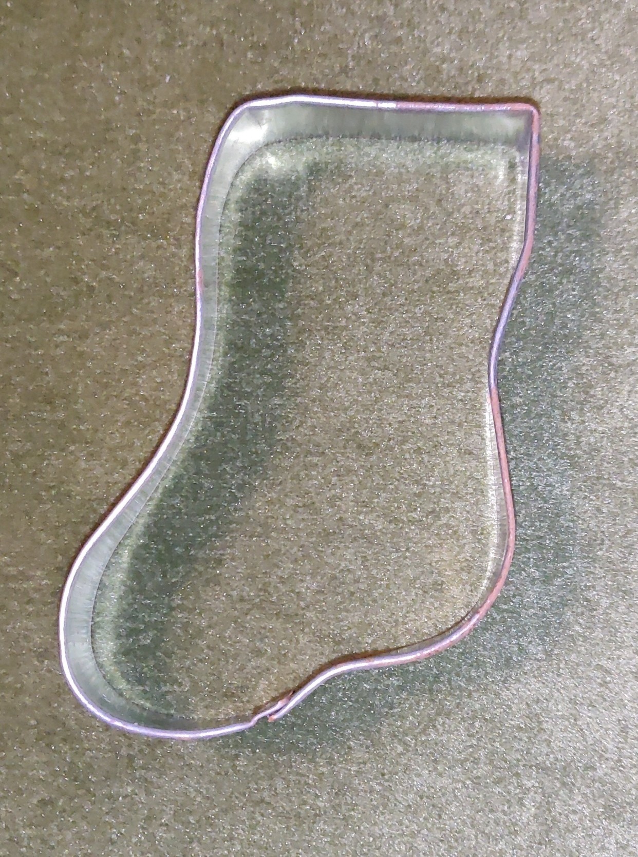 PartFusion's tweet card. Attached: 2 images #Makevember 22: Converted a sock shaped metal cookie cutter into a mushroom shape.