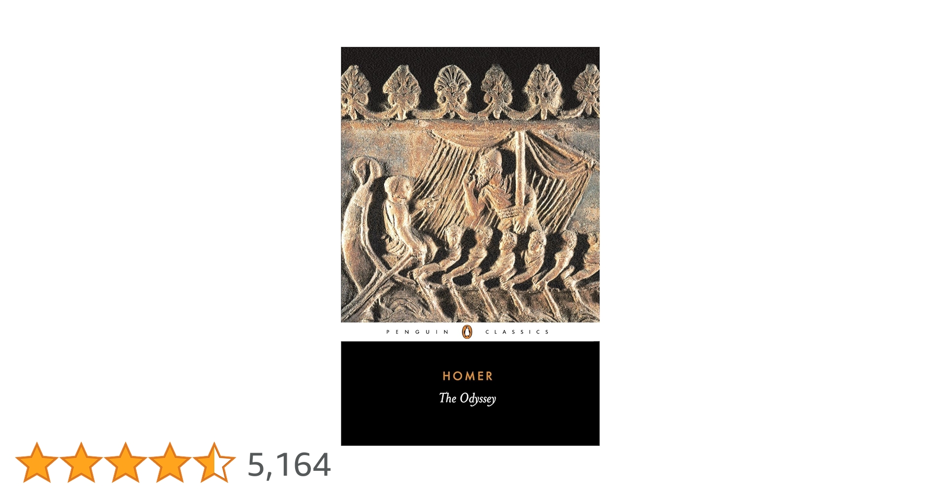 ClassicsNHHS's tweet card. The Odyssey (Penguin Classics)