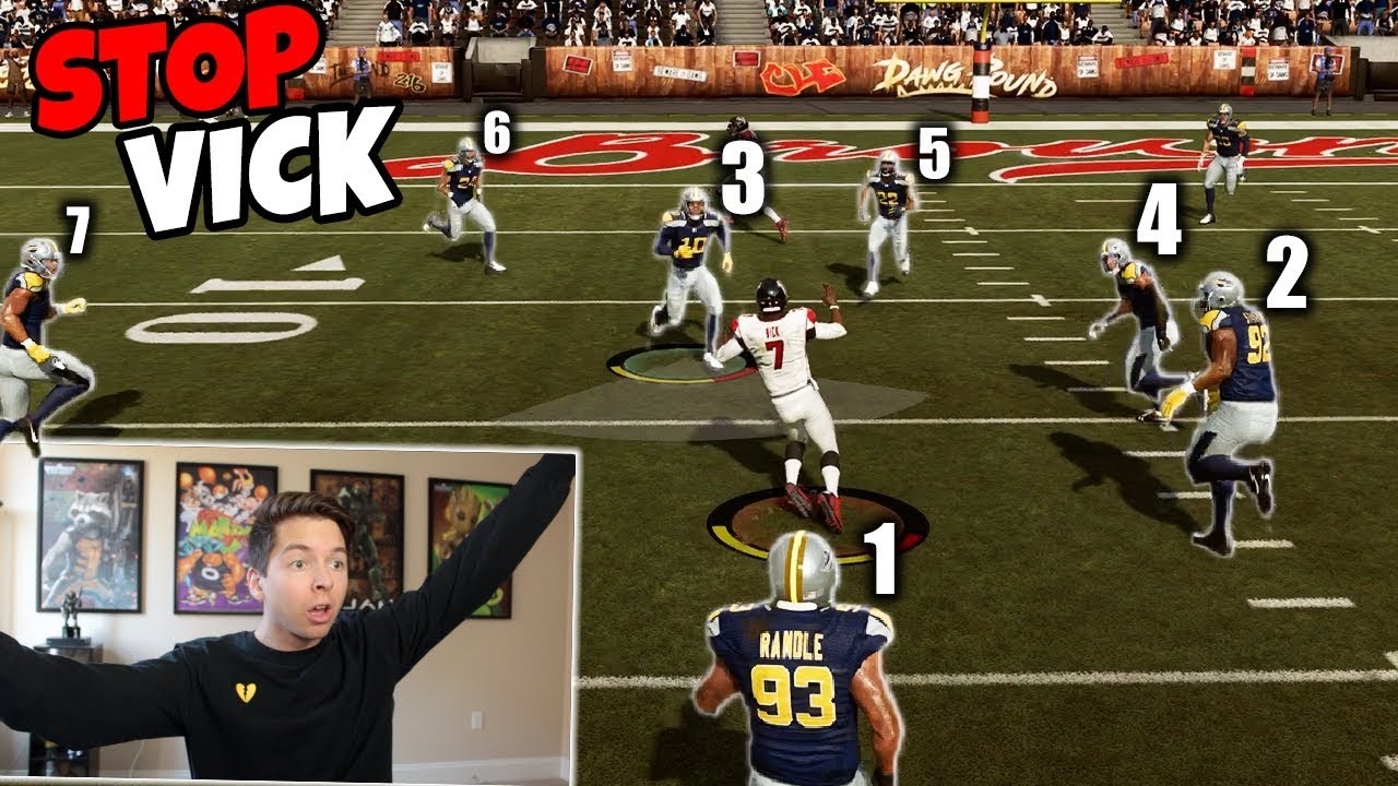 Thefirsttimer11's tweet card. IF We Can STOP Michael Vick.. We Remain UNDEFEATED! Madden Road To...