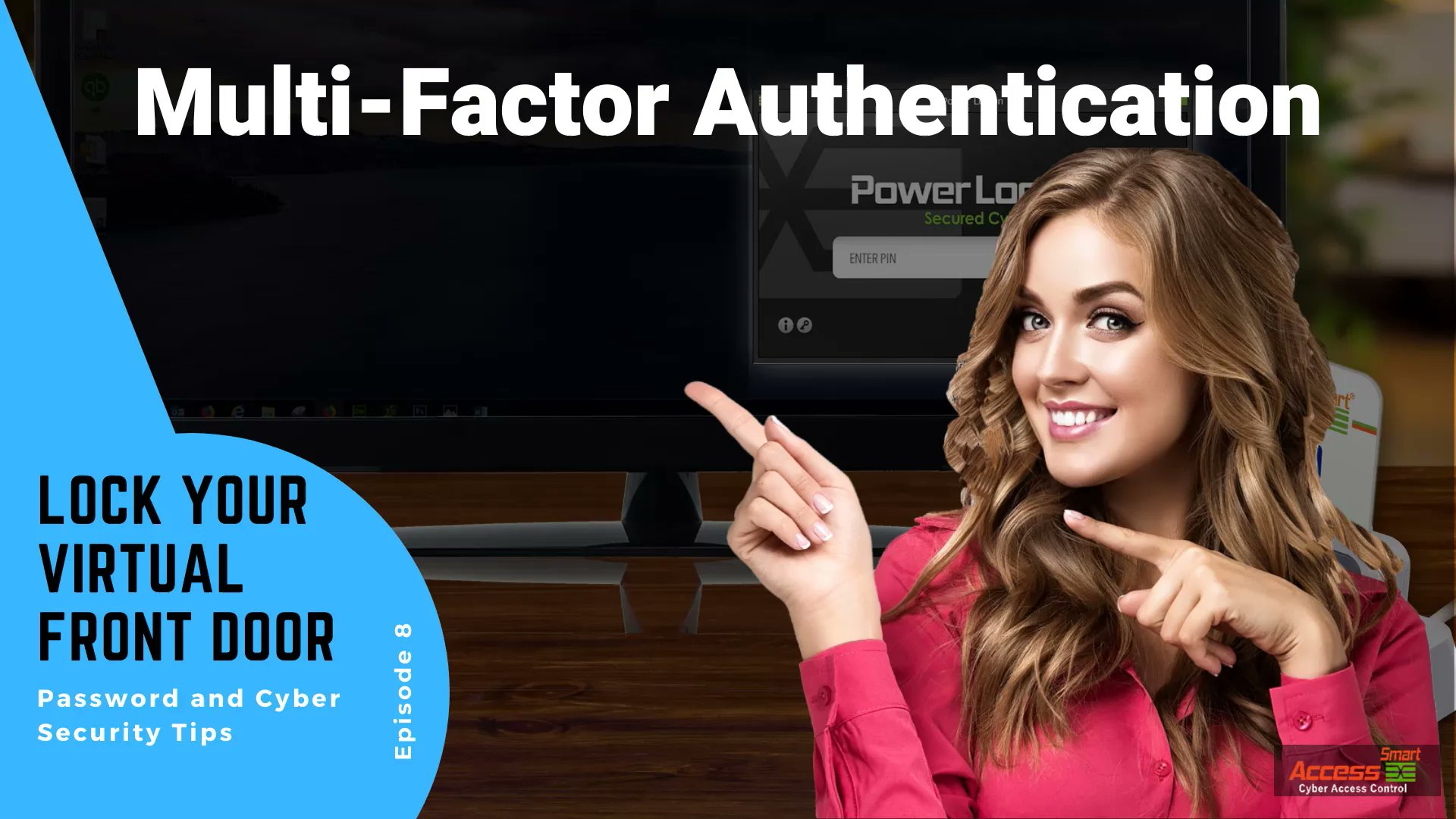 AccessSmart's tweet card. 8 - MFA-The Facts