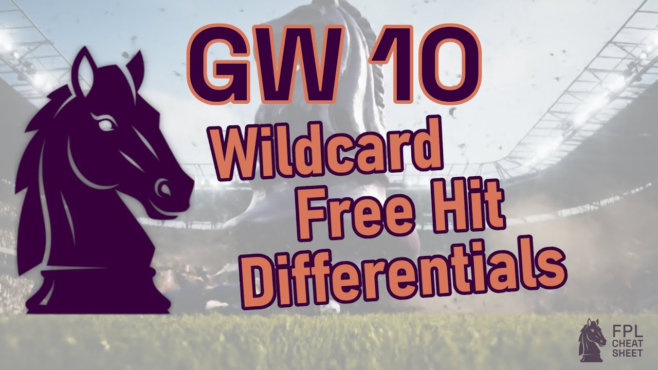 fpl_cheat_sheet's tweet card. FPL GW10 Wildcard: Salah vs Haaland, Saka C? | WC, FH, Differentials...