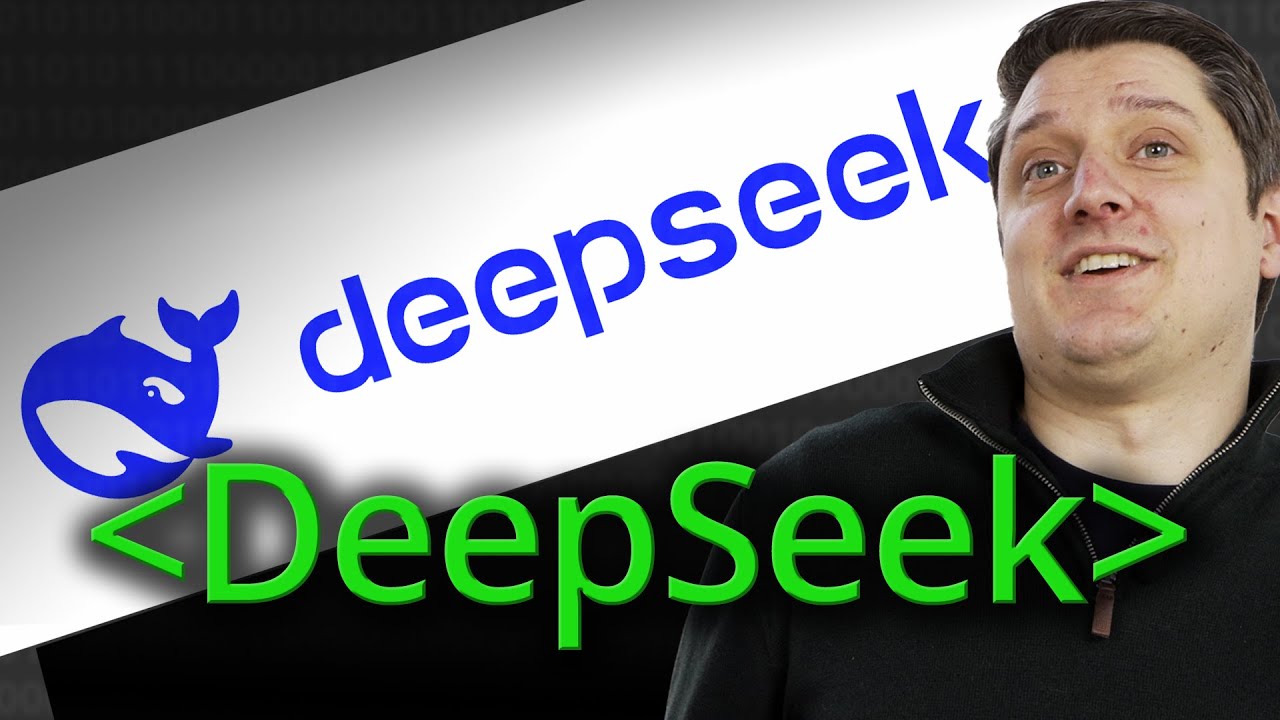 SilviuArdelean's tweet card. DeepSeek is a Game Changer for AI - Computerphile