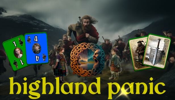 SoftwareOil's tweet card. Highland Panic is a fast-paced, Scottish/Highland-themed card game with solitaire mechanics for 2-4 players. Race to be the first player to play all the cards from your "panic" pile to the common...
