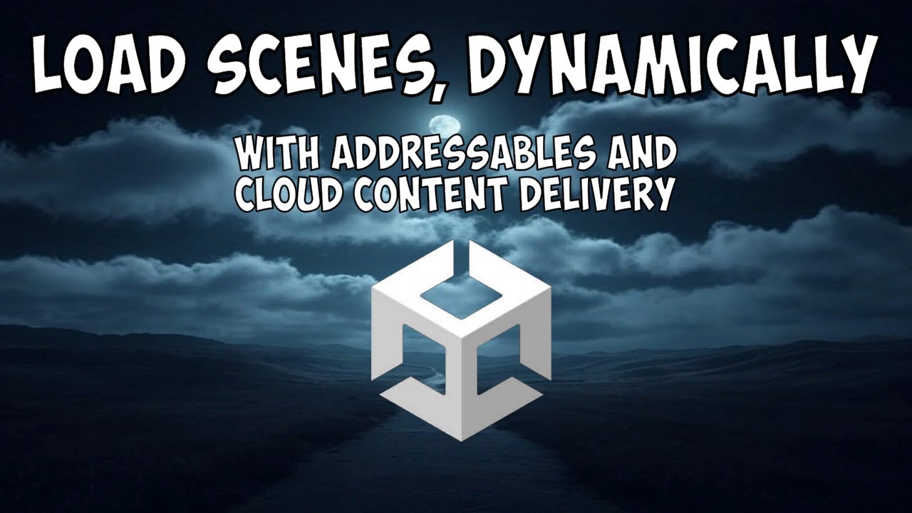 SoftwareOil's tweet card. Load Scenes from Cloud Content Delivery in Unity