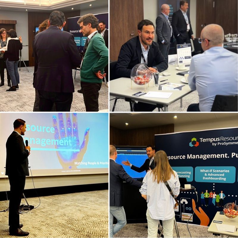 ProSymmetry's tweet card. Marc Neckermann looking great at the Why Summits Spring edition Pharma & Medtech PPM conference in the wonderful city of Basel. Resource Management is finally on the rise and a capability so many...