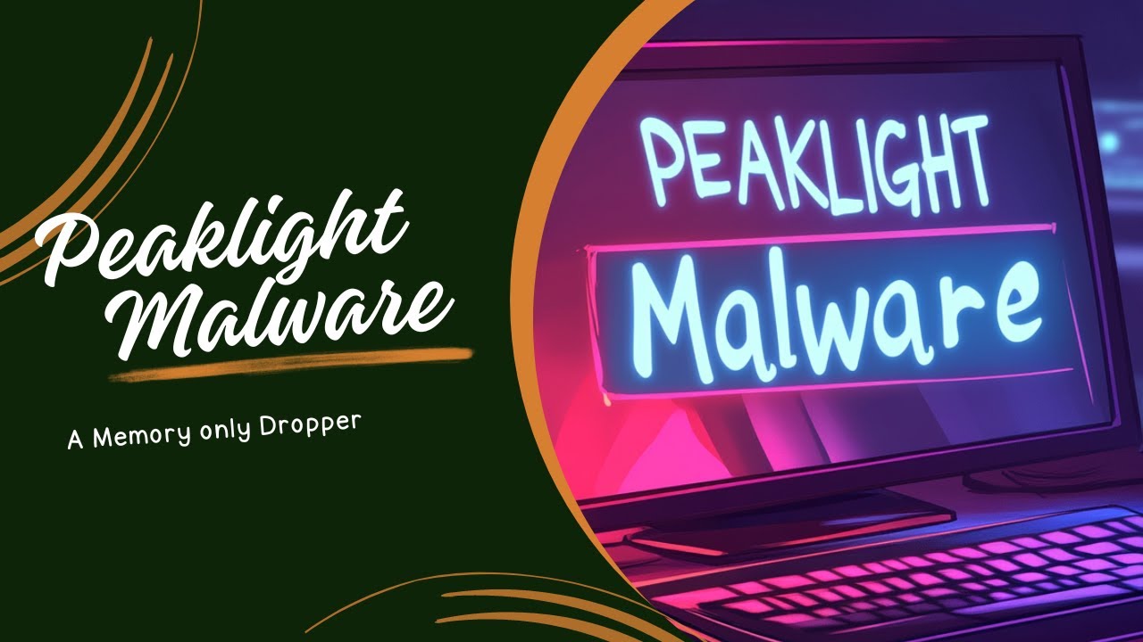 TechSec_on's tweet card. 🚨 Unveiling PEAKLIGHT: The Stealthy Malware Dropper 🦠 | How Hackers...