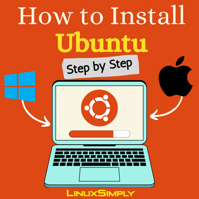 LinuxSimply's tweet card. Installing Ubuntu means running the Ubuntu distro on your computer by replacing or alongside your current operating system.