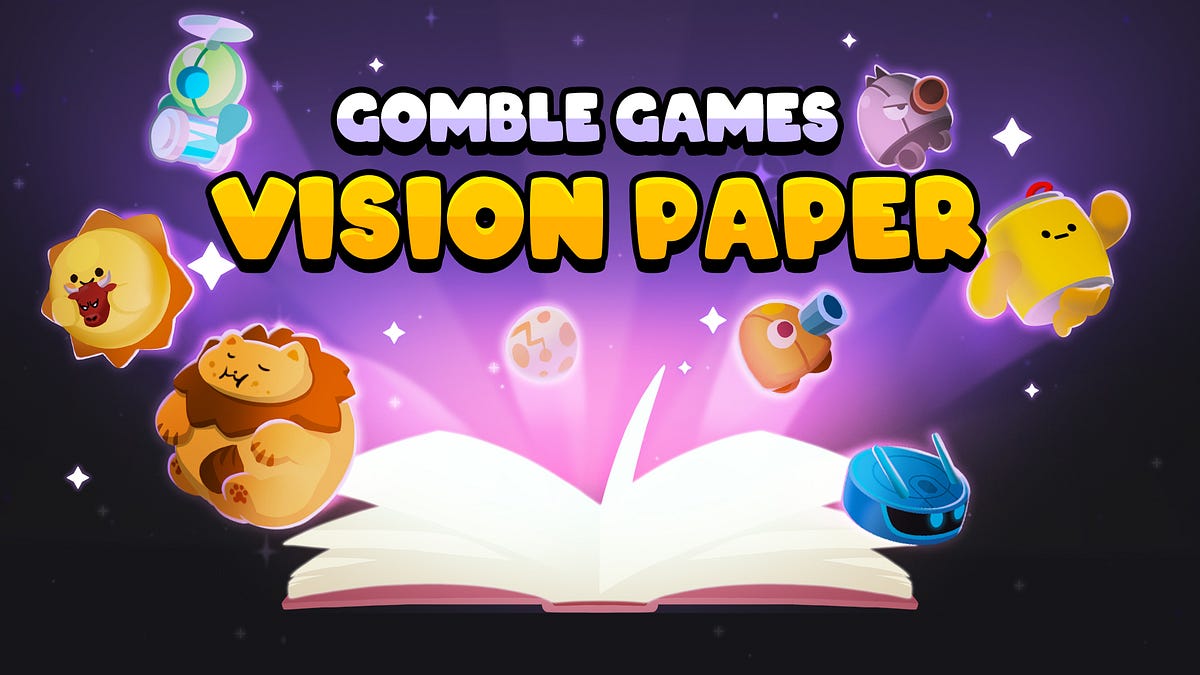 gomblegames's tweet card. GOMBLE’s Vision Paper is now live and available for all to read. Check it out to learn about GOMBLE’s underlying philosophy, what we’ve…