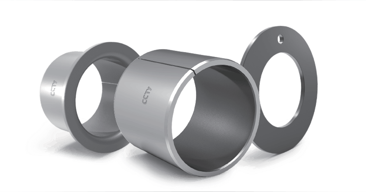 MachineDesign's tweet card. A breakdown of sought-after bearing types for linear and rotary motion applications, including crossed roller, flexible ball and four-point contact ball bearings.