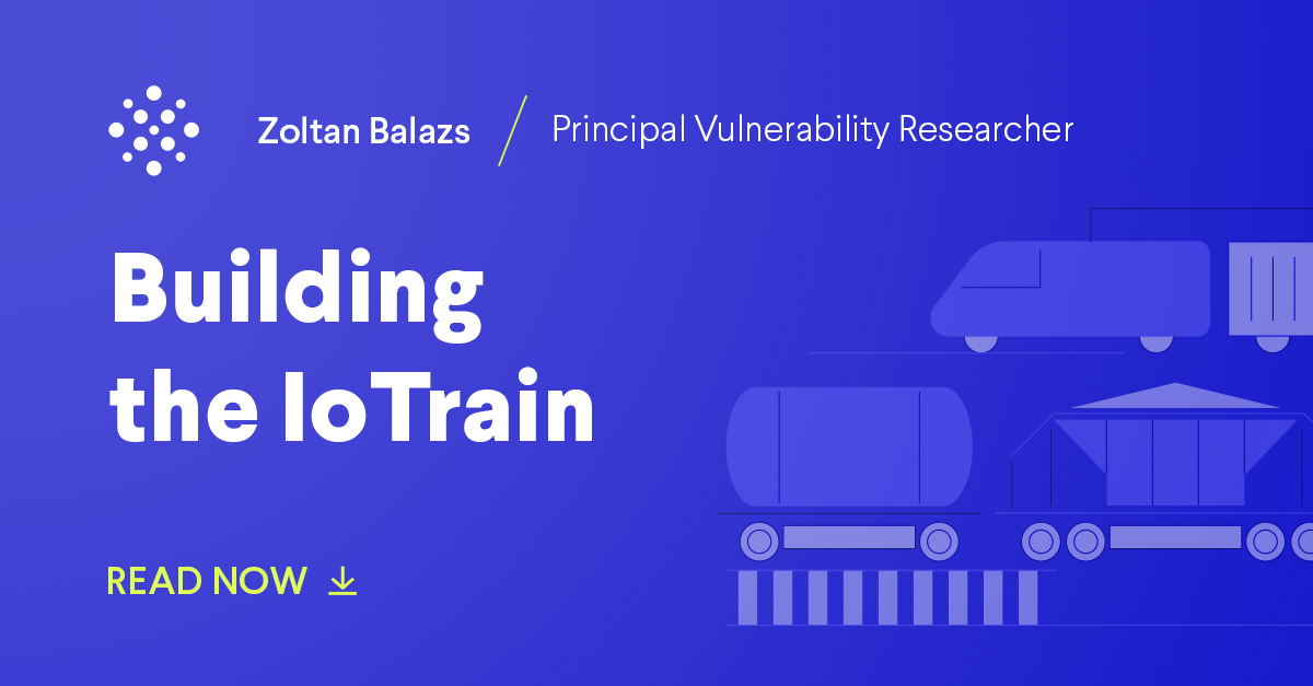 iotguide's tweet card. Here's how I built the IoTrain for this year's DEF CON using Matter.