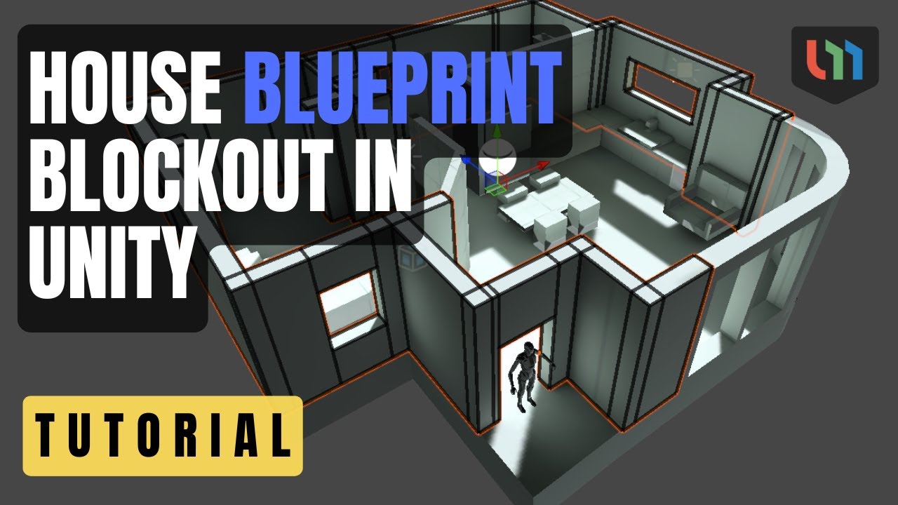 IGHDev's tweet card. How to 3D Model a House in Unity for Beginners