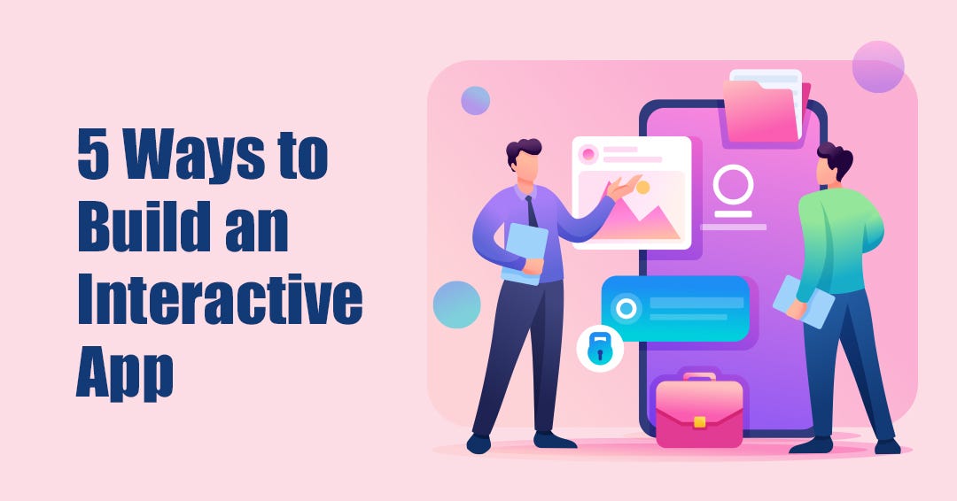 CleffexDigital's tweet card. Learn more about how to build an interactive app to grab the attention of users. Here are 5 ways to build an interactive app.