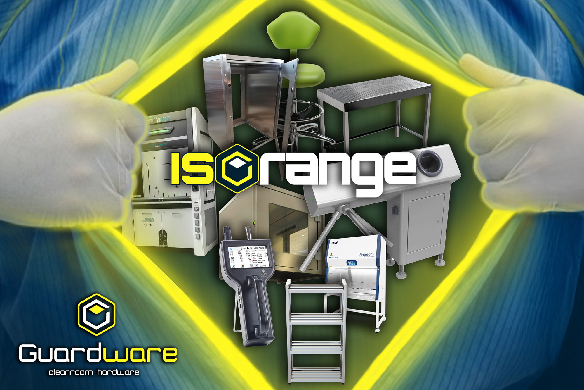 GuardtechClean's tweet card. The Suffolk-based controlled environment construction specialists recently launched a new website dedicated to their cleanroom hardware brand which offers a revolutionary customer experience  THE...