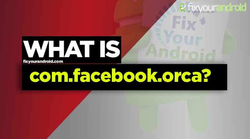 fixyourandroid's tweet card. com.facebook.orca is the folder name created by the Facebook Messenger app on Android phones. This folder is used to store all the chat data like images, videos, audio, cache, cookies, plug-ins along...