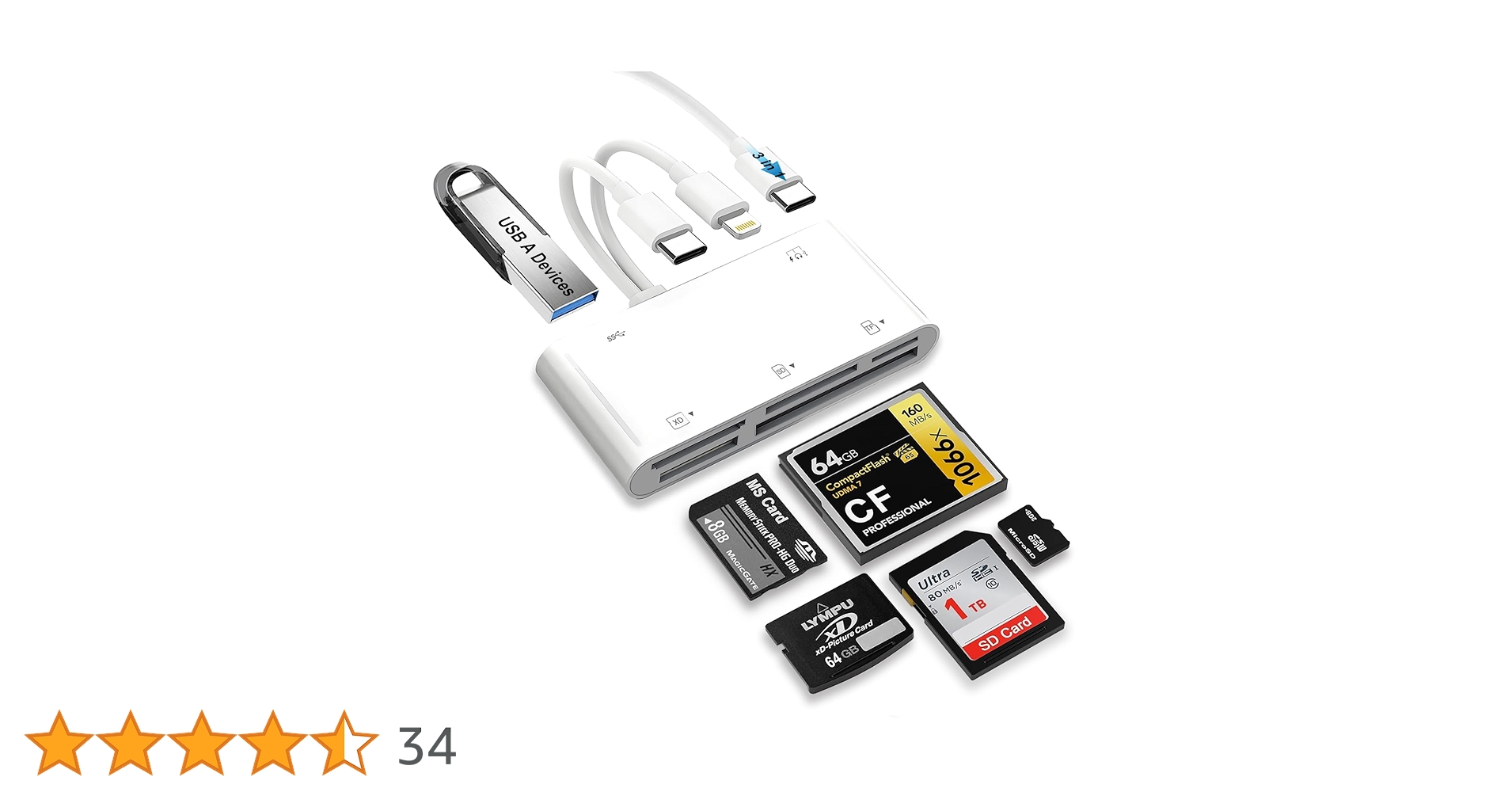 AllDealsInd's tweet card. Instant Sharing with Plug-and-Play Ease The Hoenkeips high-speed memory card reader offers seamless direct connectivity to your phone, letting you preview footage and organize photos/videos in an...