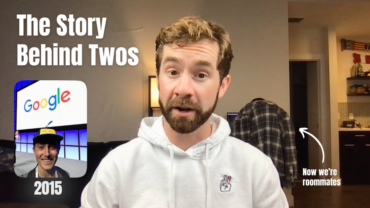 TwosApp's tweet card. The Story Behind Twos (and how it works) ✌️ 🎥