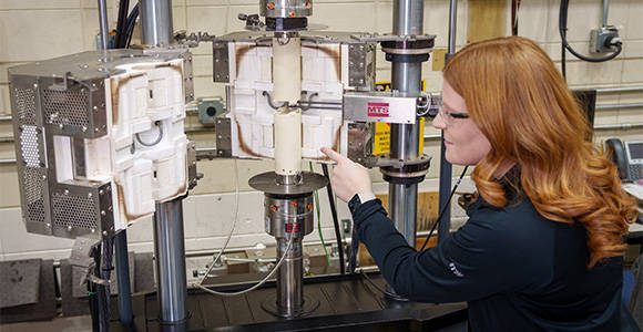 MTSSystemsCorp's tweet card. These patented high-temp grips provide accurate results when testing temperature-sensitive materials and minimize risk from thermal stress on the specimen.