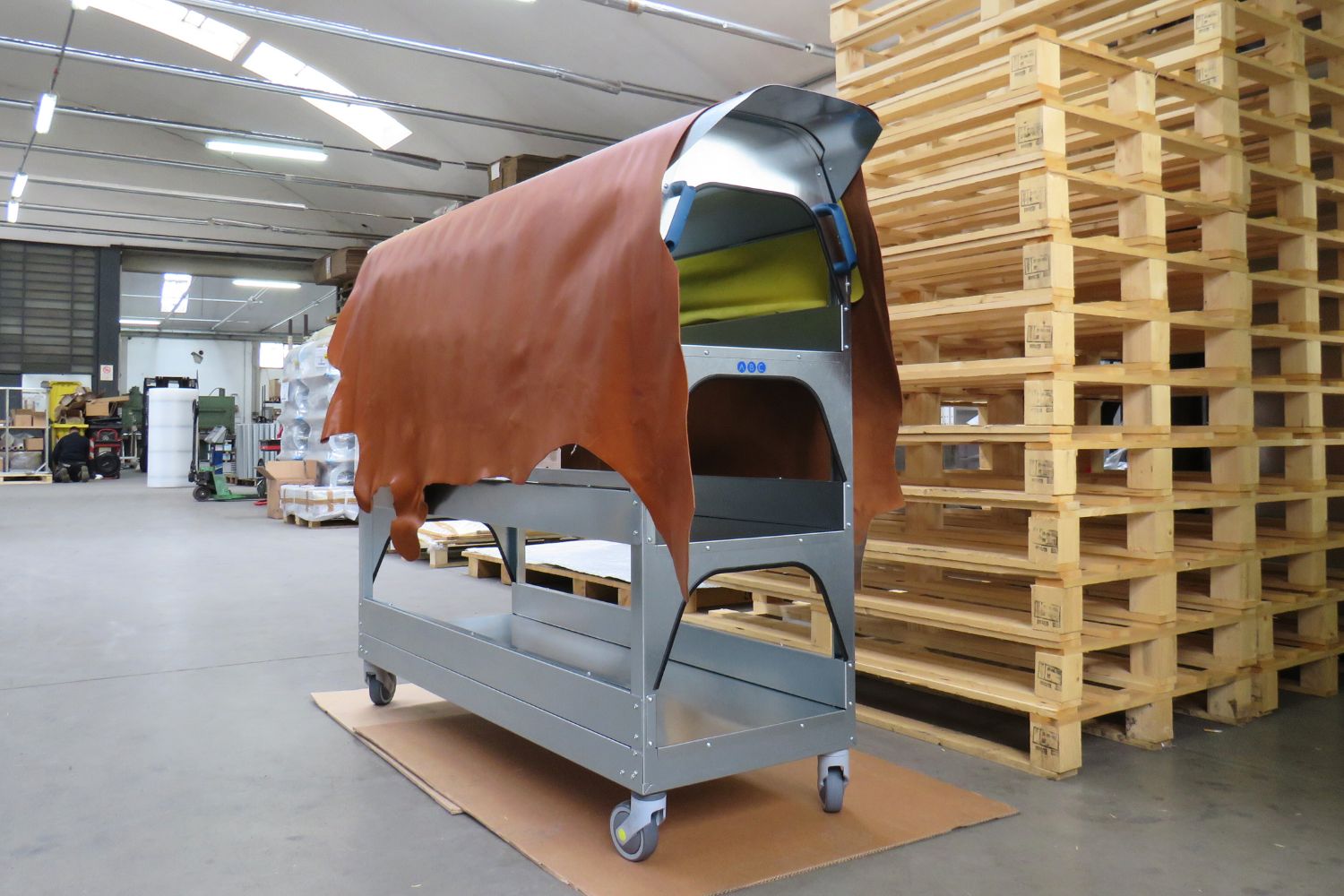 abc_prato's tweet card. The leather horse cart in galvanized steel is the most popular solution for efficiently handling hides in leather goods and footwear factories. This year we... Read more