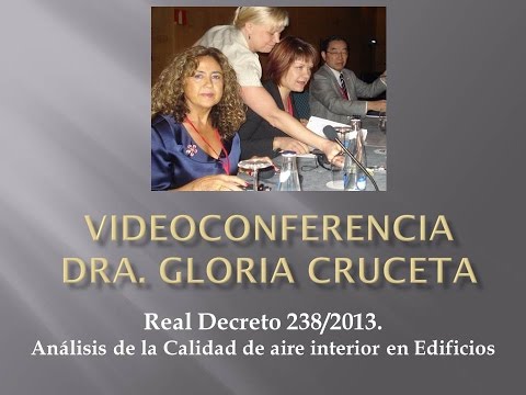 teinnova_esp's tweet card. Conferencia Dra. Gloria Cruceta: Calidad Ambiental Interior en...