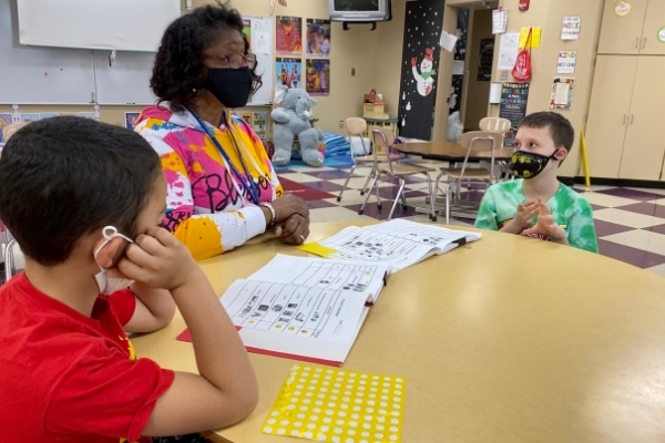 vcsc_teamvigo's tweet card. #Staffurday highlight: Mrs. Ruth Clark - Vigo County School Corporation