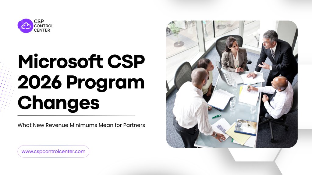 cspctrlcenter's tweet card. Discover how the Microsoft CSP 2026 program changes and the new CSP revenue thresholds and eligibility requirements will impact your partner business.