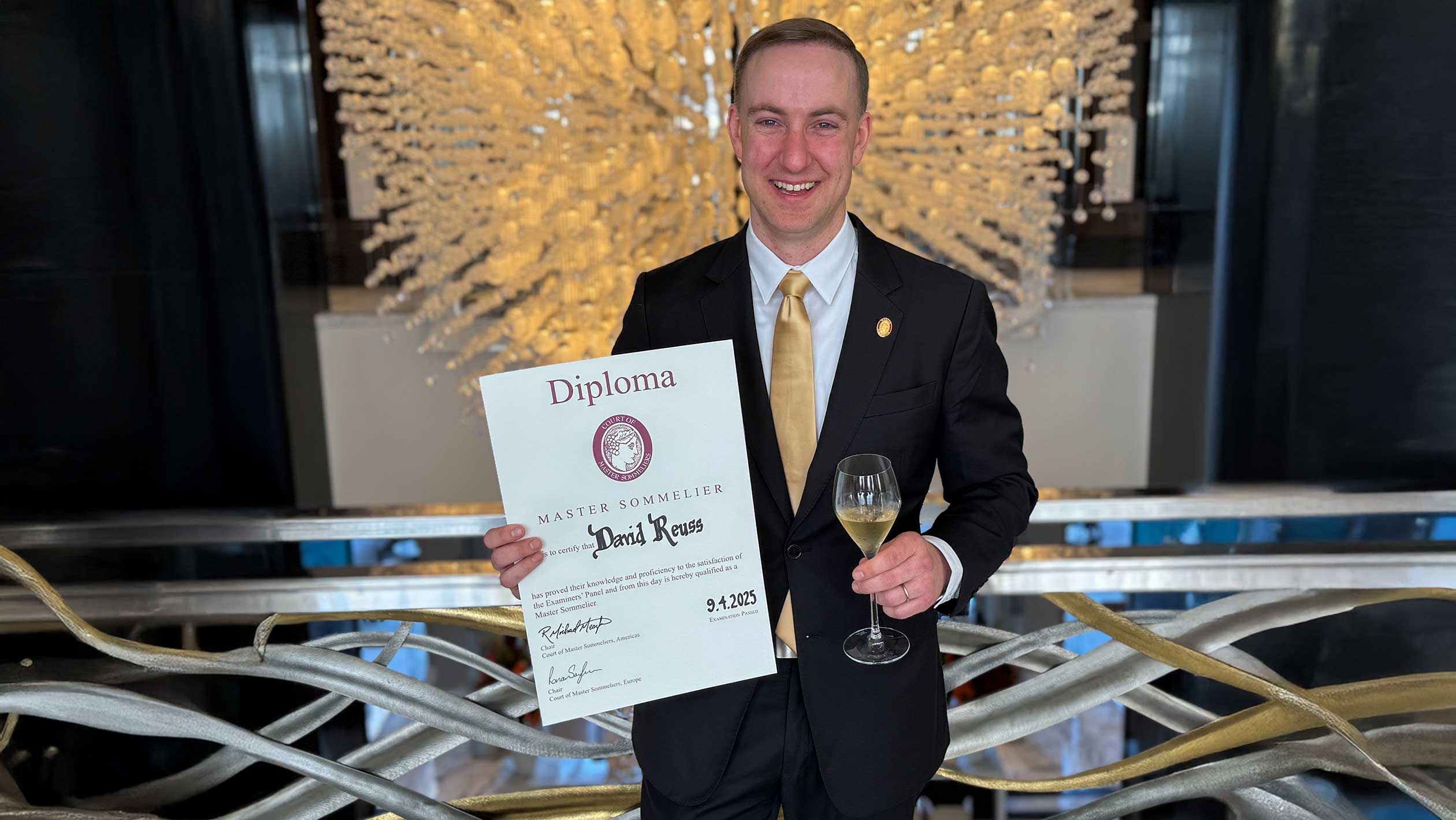 SevenFiftyDaily's tweet card. Tens of thousands of flashcards and a network of supportive fellow candidates helped David Reuss, MS, become the sole candidate to pass this year’s grueling Master Sommelier exam…
