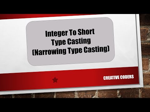 rajeshitor's tweet card. Java Bangla Tutorial Part-27 | Type Casting | Integer To Short | Narrowi...