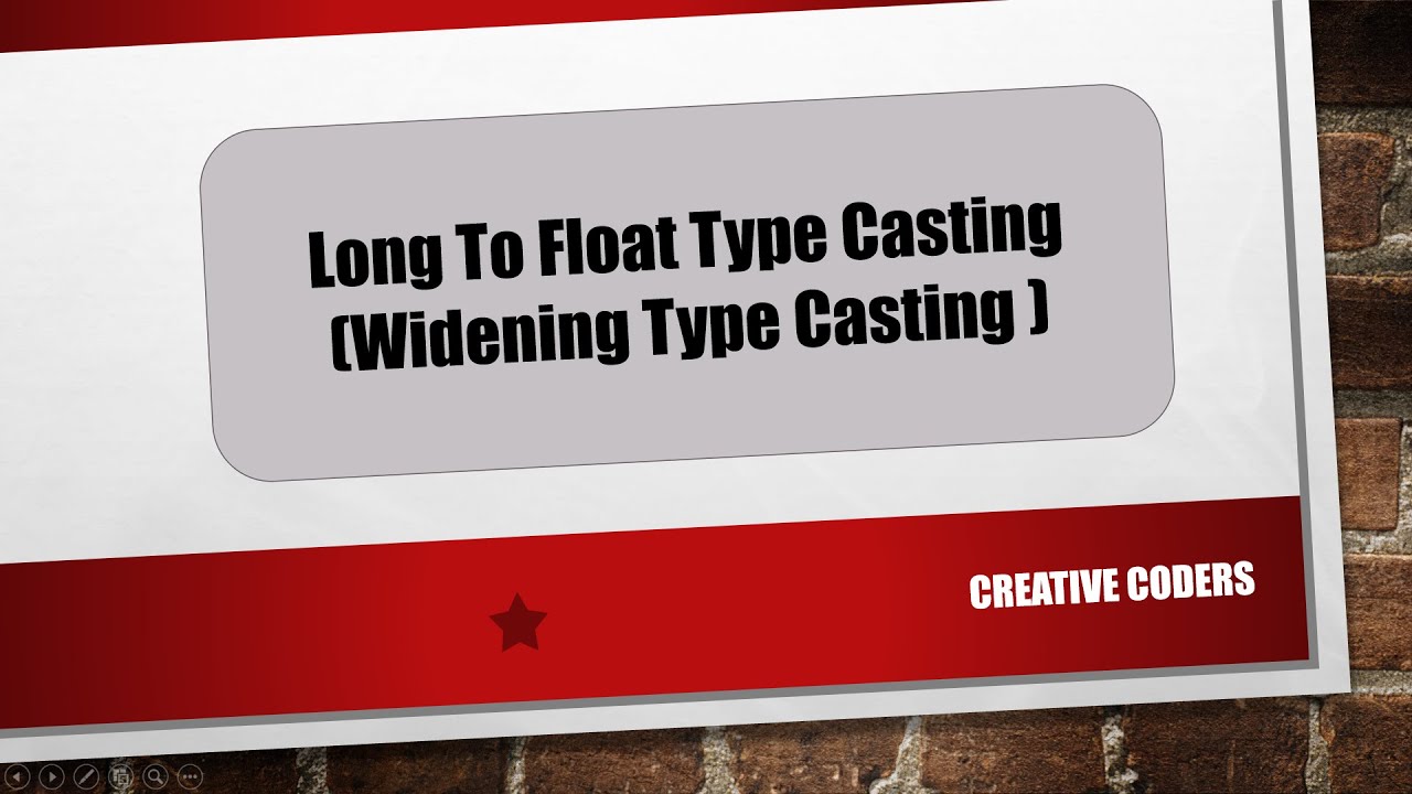 rajeshitor's tweet card. Java Bangla Tutorial Part-26 | Type Casting | Long To Float |...