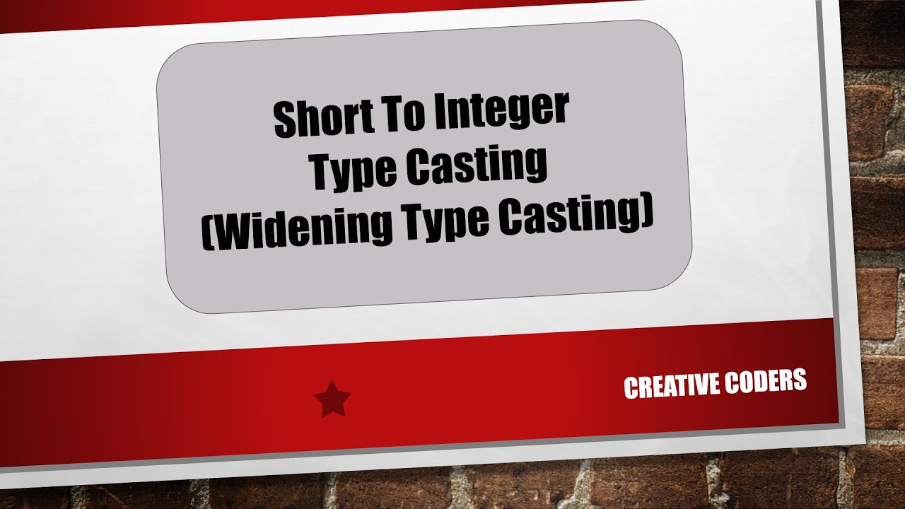 rajeshitor's tweet card. Java Bangla Tutorial Part-28 | Type Casting | Short To Integer |...