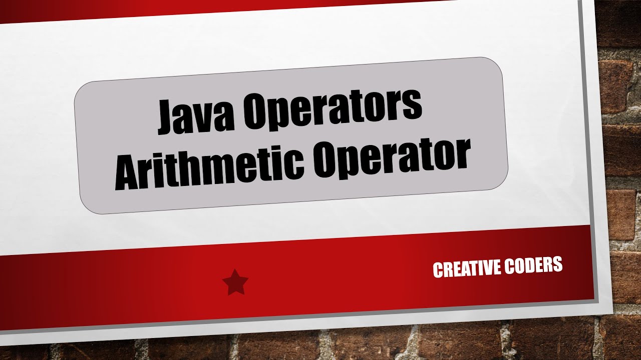 rajeshitor's tweet card. Java Bangla Tutorial Part-32| Java Operators | Arithmetic Operator |...