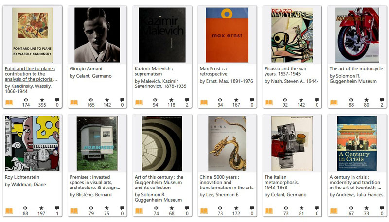 ziarulpozitiv's tweet card. Muzeul Guggenheim oferă acces gratuit la peste 200 de cărți de artă și cataloage de expoziții pe platforma archive.org.