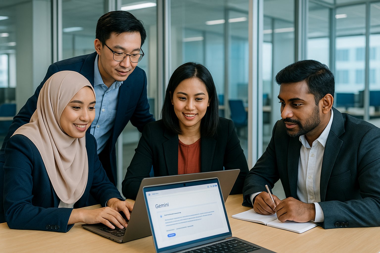 matrixconnexion's tweet card. That’s where Gemini for Google Workspace steps in — a new era of collaboration that blends artificial intelligence seamlessly into everyday work.