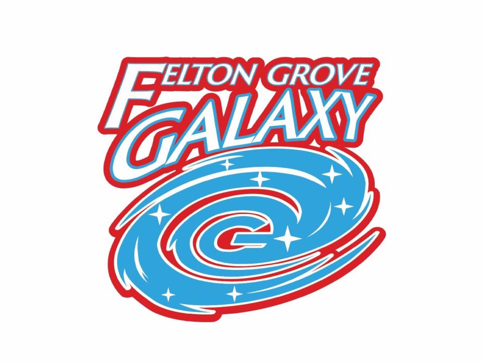 HighSchoolOT's tweet card. The school, which is located in Apex, will have a baby blue and red color scheme.