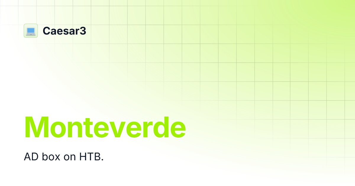 _Caesar3's tweet card. AD box on HTB.