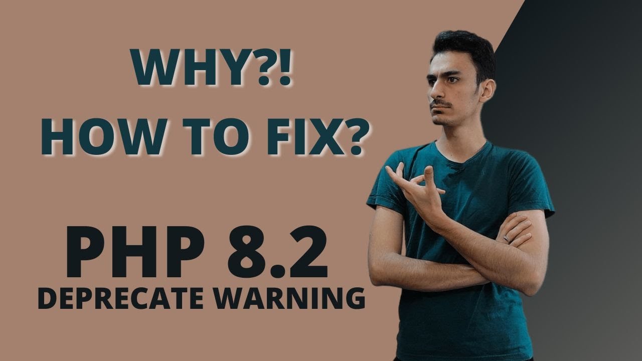 MJ_ghasemy's tweet card. PHP8.2 deprecate warning - check update and fix some code